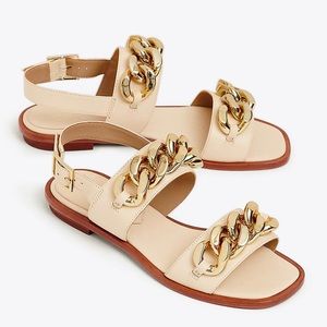 Tory Burch Adrien Sandals in Dulce de Leche